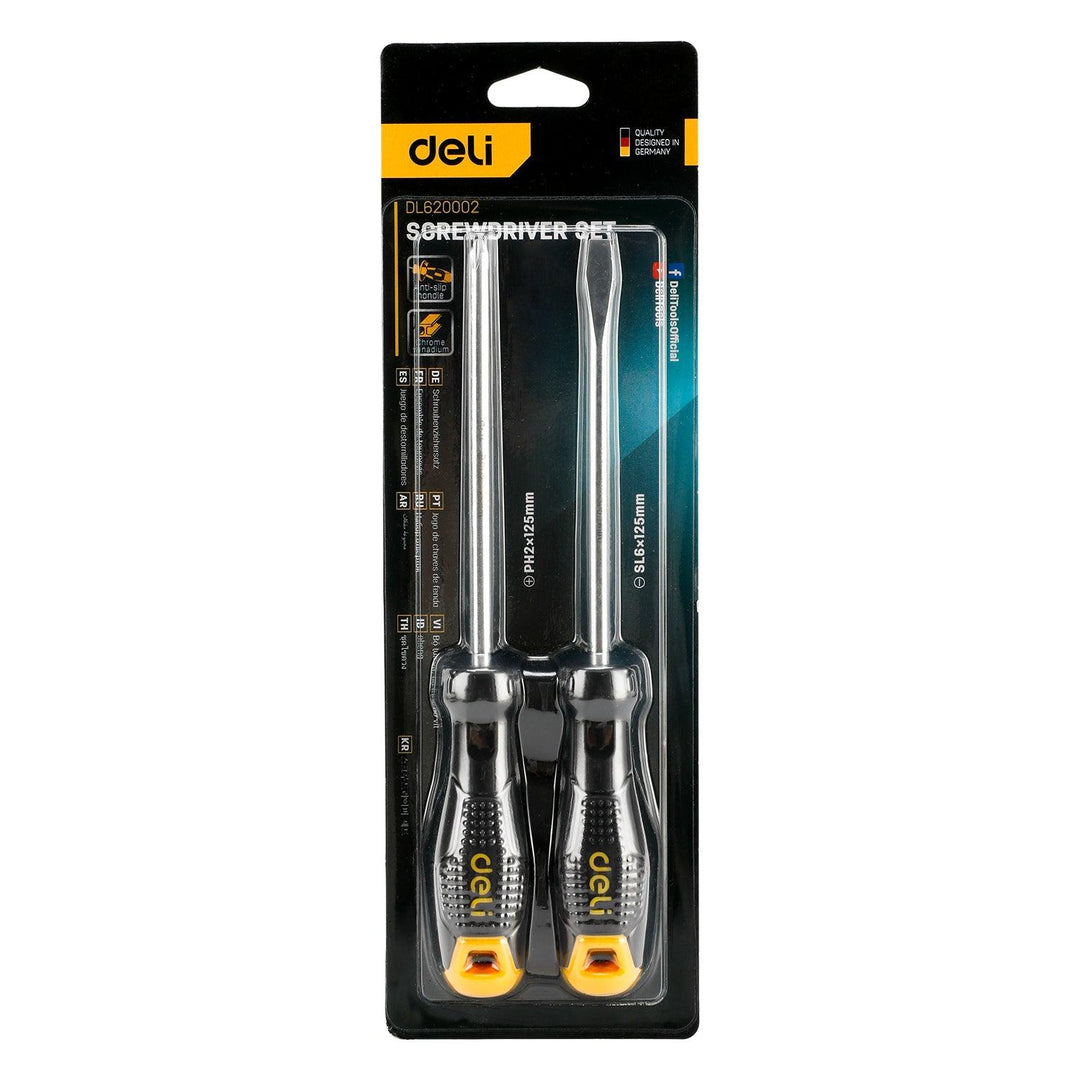 2 Pcs Screwdriver Set - 2 Pcs طقم مفك براغي