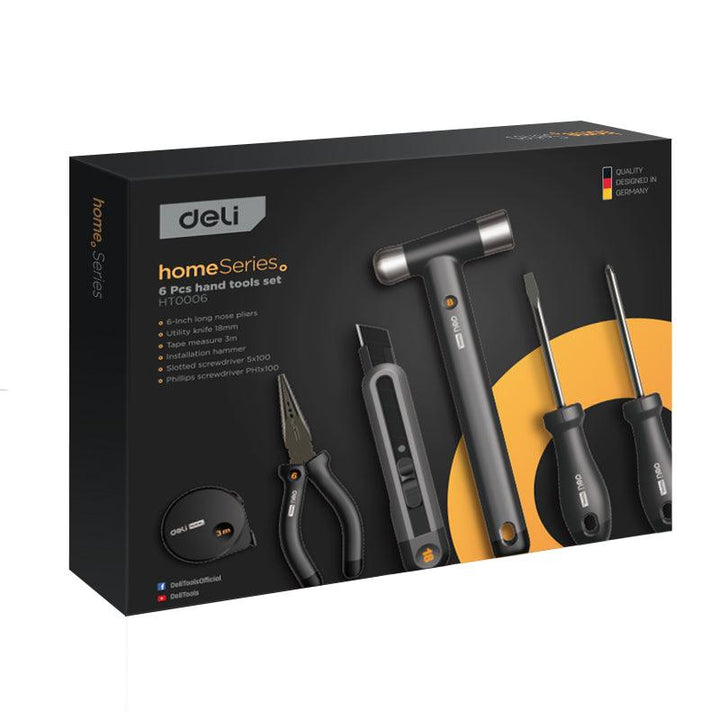 6 Pcs Home Series Tool Set - طقم عدة 6 قطع