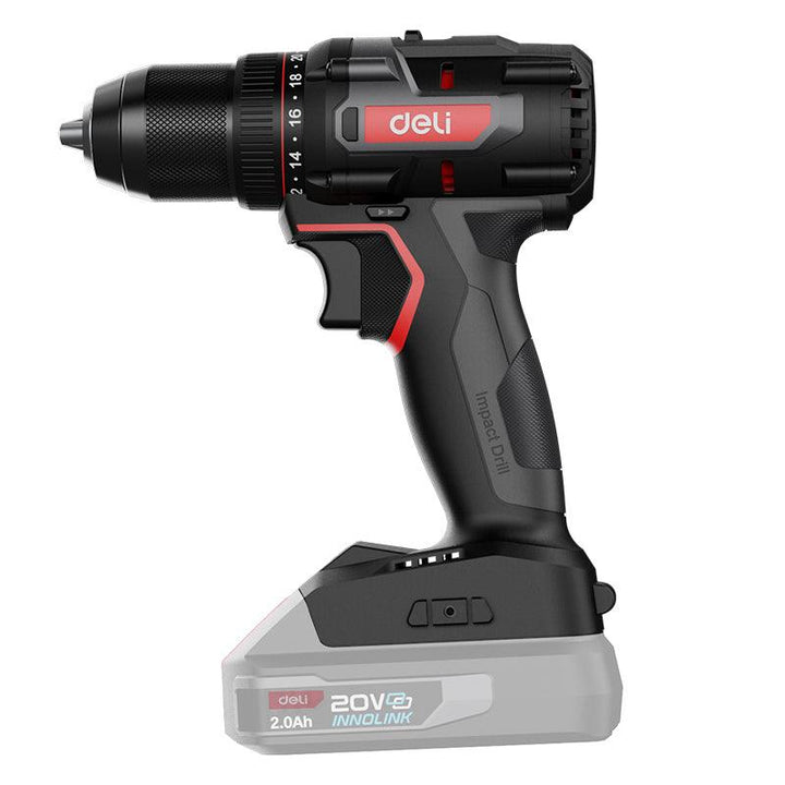 20V Lithium-Ion Cordless Drill (Tool Only) - مقدح بطارية صناعي