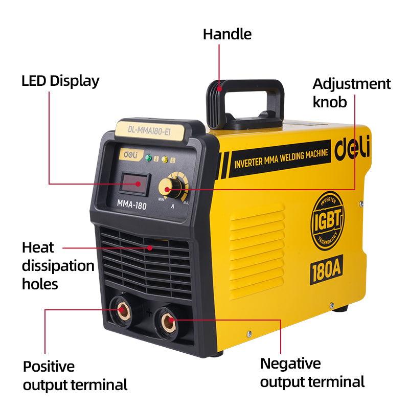 Inverter MMA Welding Machine Full Set (20-180A) - مكنة تلحيم