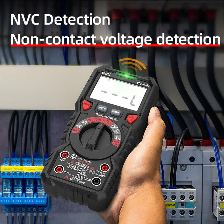 Digital Multimeter (3 5/6 CAT IV 600V) (6k Display) - ساعة فحص