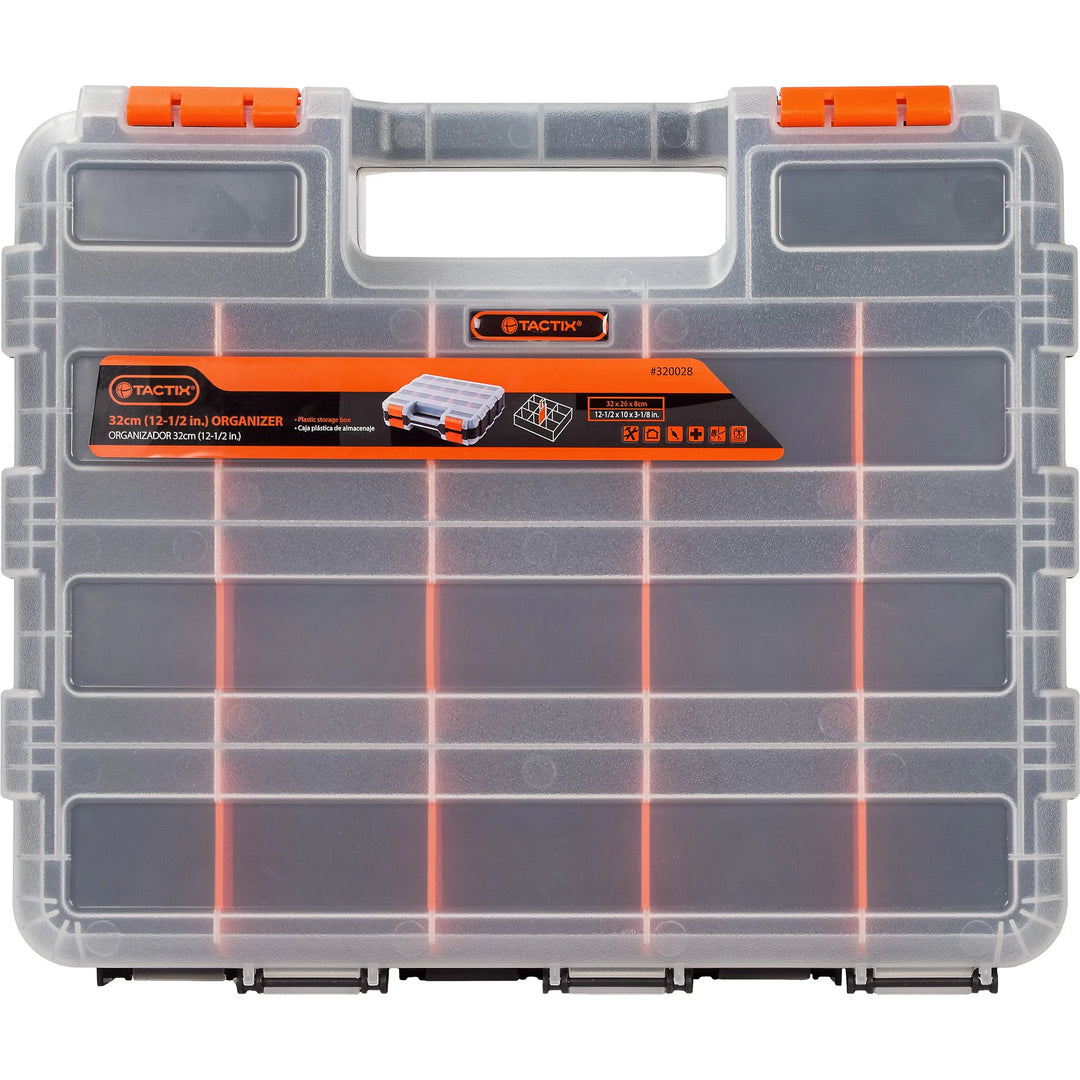 32cm ToolX Heavy Duty Double-Sided Tool Box Organizer