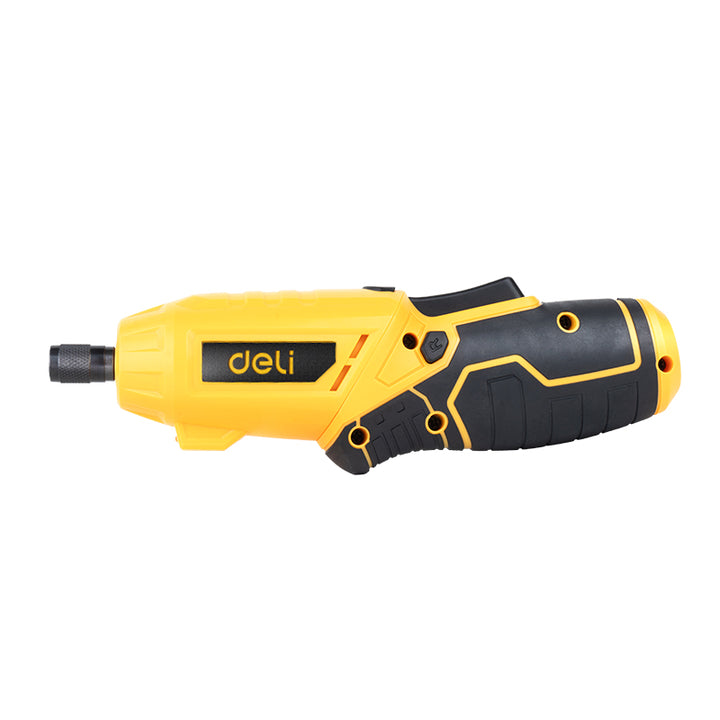 Deli 4V Lithium-ion Cordless Screwdriver 15pc Set (3N.m) - مفك بطارية قلم + شنطة + اكسسوار