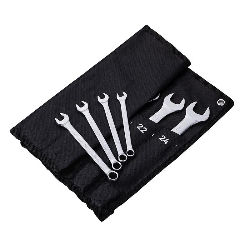 14 Pcs Combination Spanner Set - (14) طقم شق مسنن