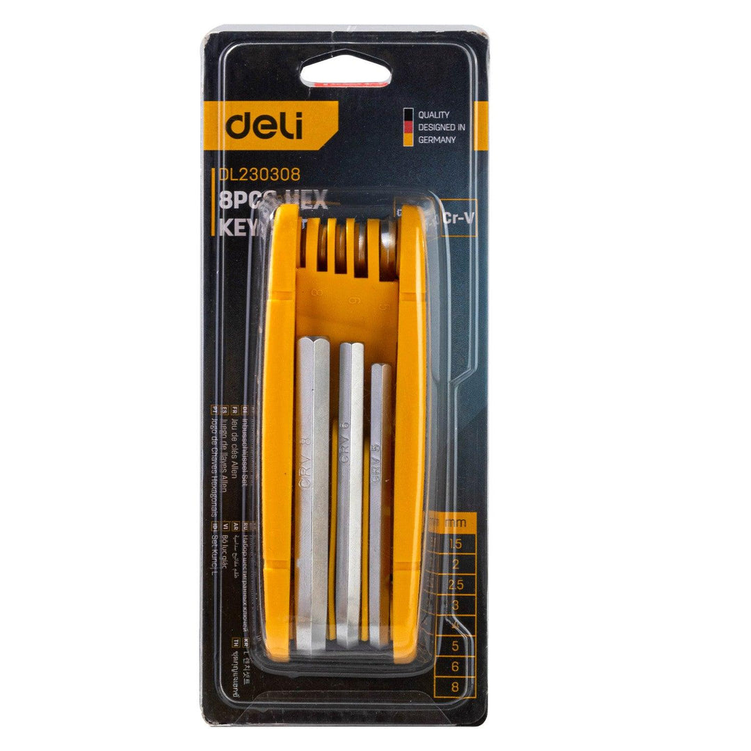 8pcs Hex Key Set (Pocket) - 8Pcs ‎طقم منجم سكين