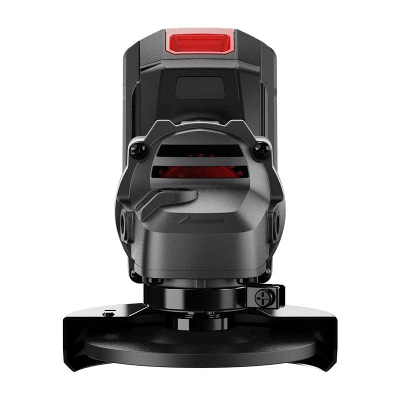 Deli 20V Brushless Angle Grinder - 4.0Ah Battery (1) - 100mm - Red Series - صاروخ عالبطارية +2 بطارية كبيرة