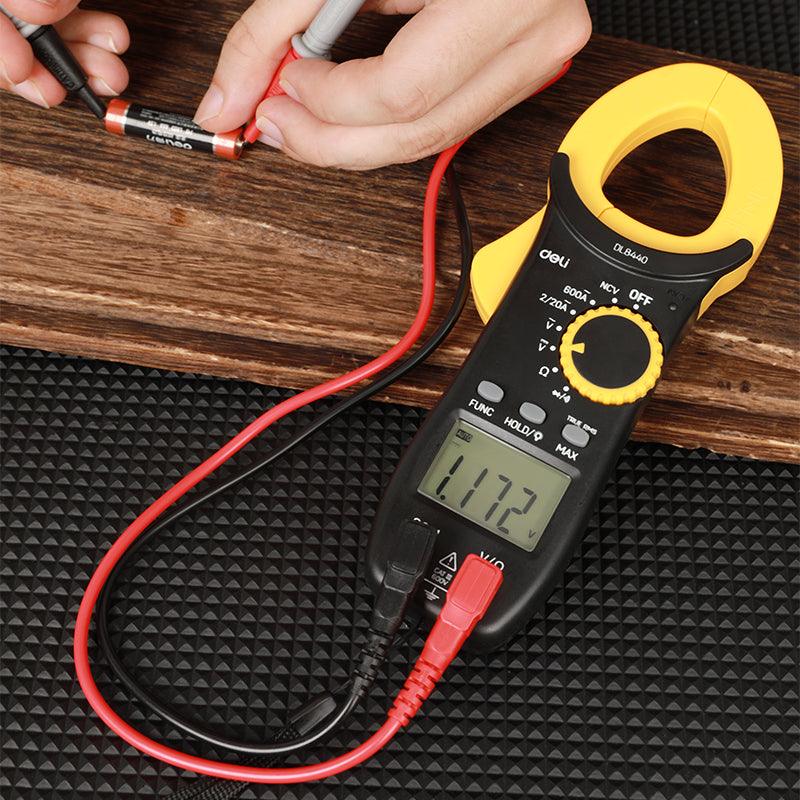 Clamp-On Digital Multimeter (CAT III 600V) -   كلامبميتر ديجيتال