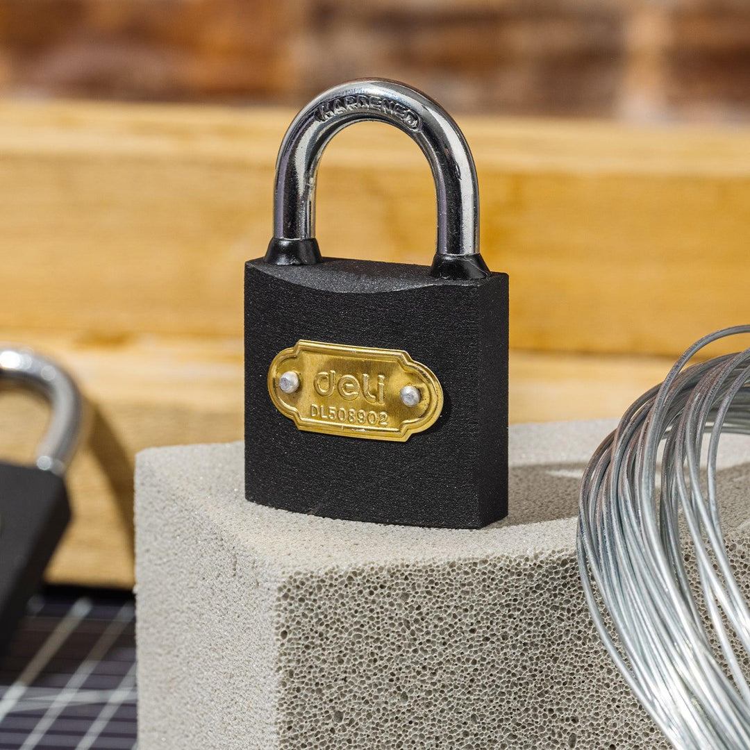 Iron Padlock (38mm) -  قفل رمادي