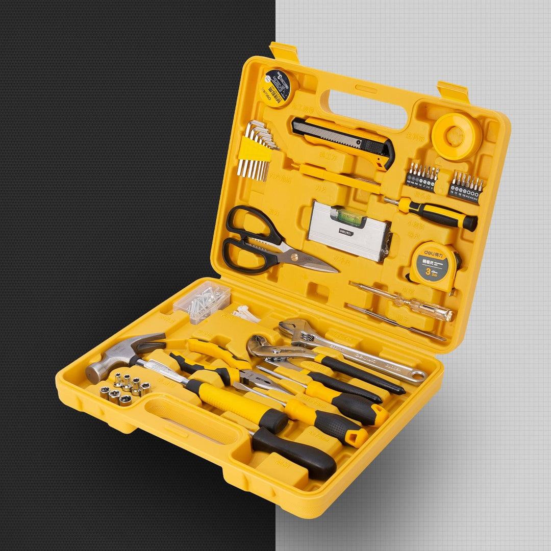 48 Pcs Household Tool Set -  48Pcs طقم عدة شنطة