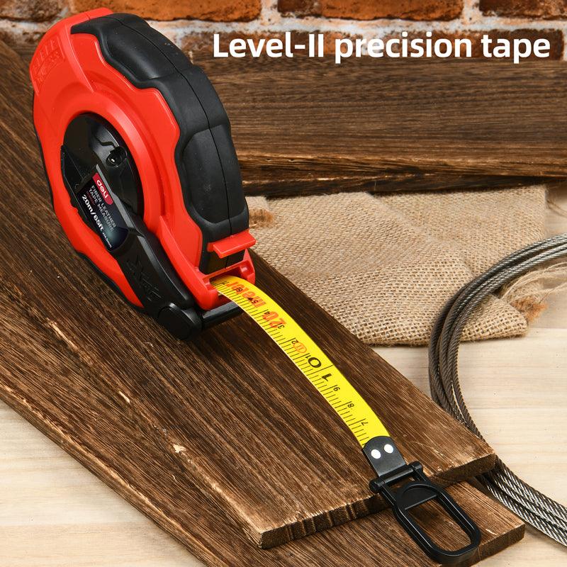 Long Tape Measure (Red Series) (20m/65ft*14.5mm) -   مازورة كيل