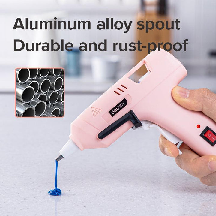 Hot Glue Gun (20w) (Pink) - فرد شمع على