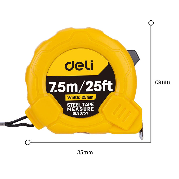 Steel Measuring Tape (8m/26ft*25mm) - متر قياس