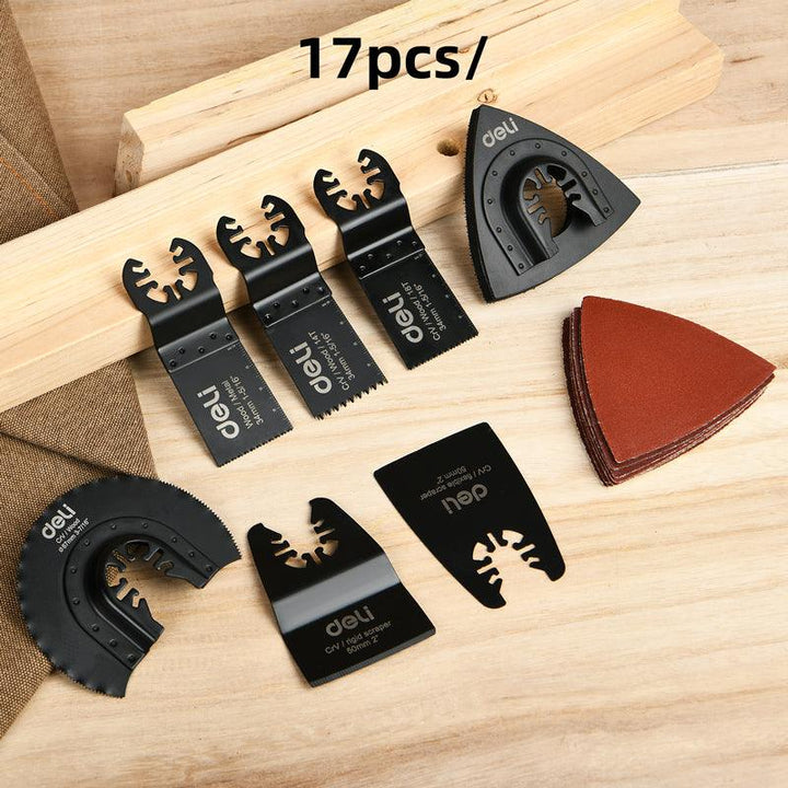 17Pcs Multi Tool Blade Sets - مجموعة 17 قطعة من شفرات الأدوات متعددة الاستخدام