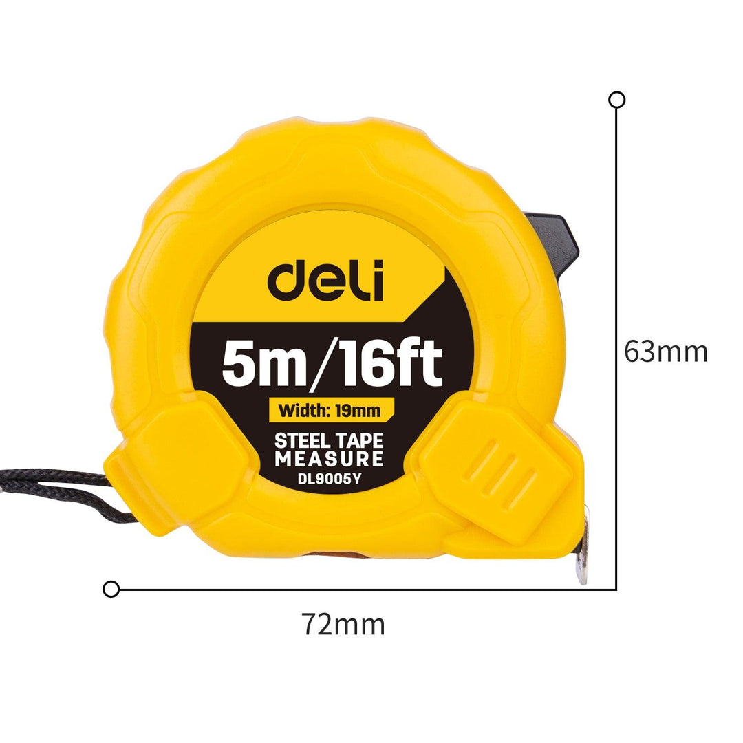 Steel Measuring Tape (5m/16ft*19mm) - متر قياس