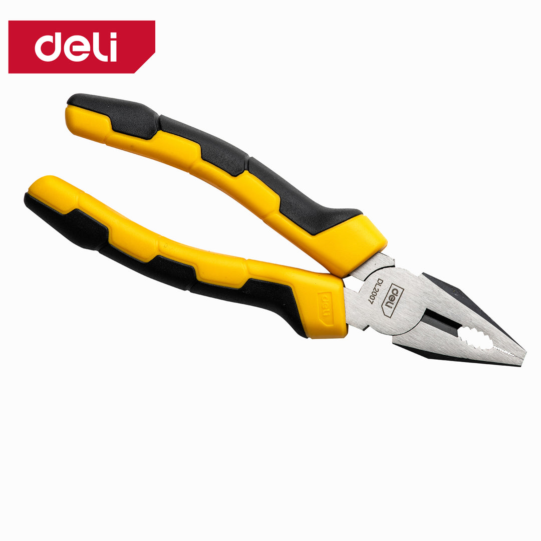 Deli 7" Combination Pliers - بانسة بولاد