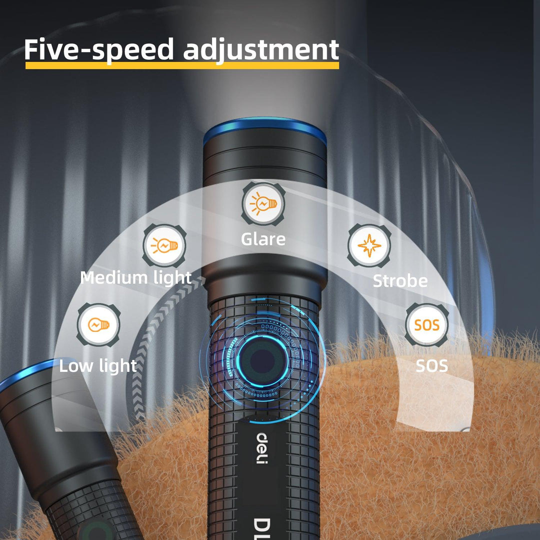 100 Lumens Flashlight - انتريك