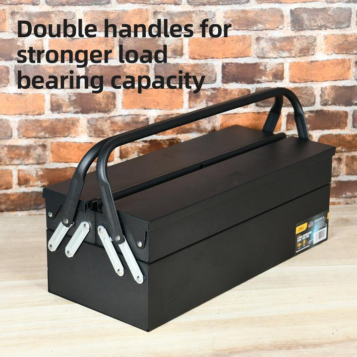 3-Tray Cantilever Steel Tool Box - صندوق أدوات فولاذي 3 طبقات