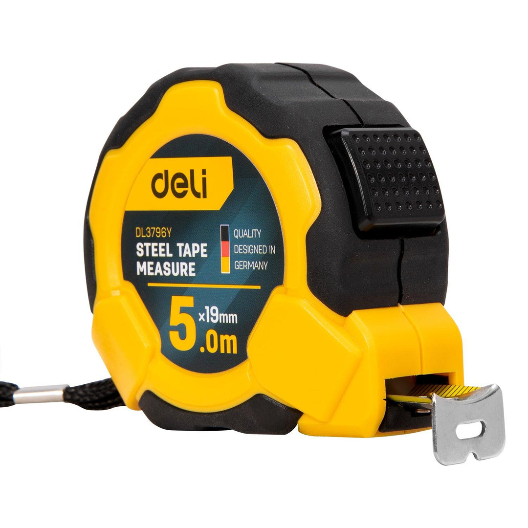 Steel Measuring Tape (5m*19mm) (Self-Lock) - متر قياس