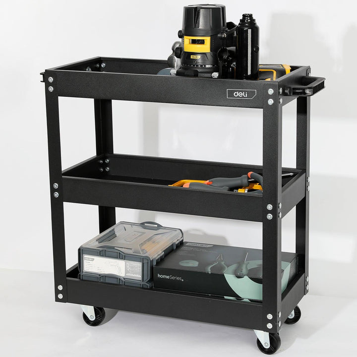 Metal Tool Cart (510×260×580mm) - عرباية كاراج 3 صواني