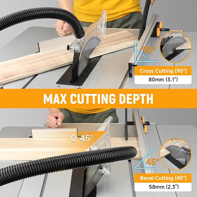 1800W Industrial Table Saw - منشار طاولة