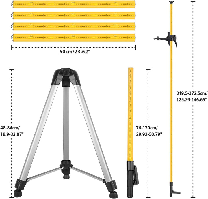 16 Lines Rechargeable Self-Leveling Laser 360 - (16 خطوط) ليزر شقلة كل الاتجاهات