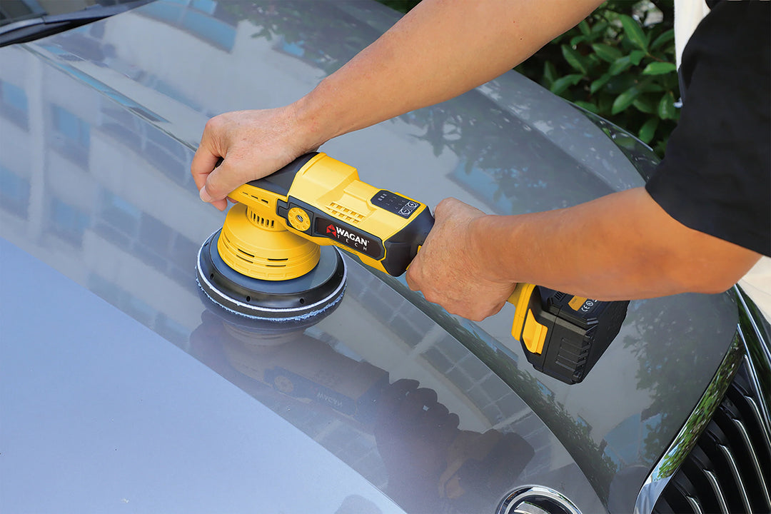 20V Brushless Battery Angle Polisher 4.0ah 6 Speed 125mm - صاروخ بوليش وتلميع عالبطارية