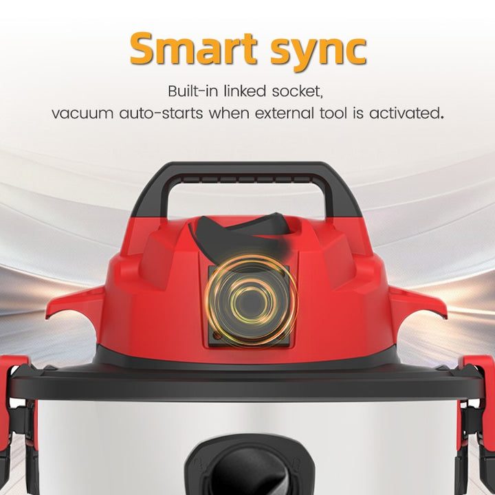 30L Industrial Wet & Dry Vacuum Cleaner 1200W - مكنسة فاكييوم