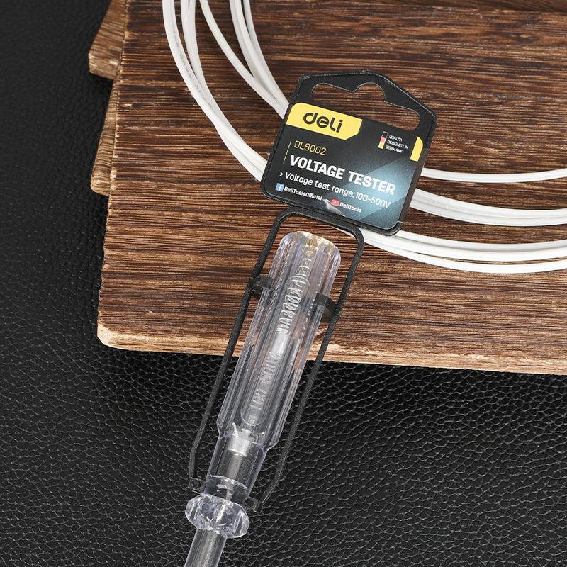 Deli Voltage Test Pencil (100-500V) - مفك تاست كبير