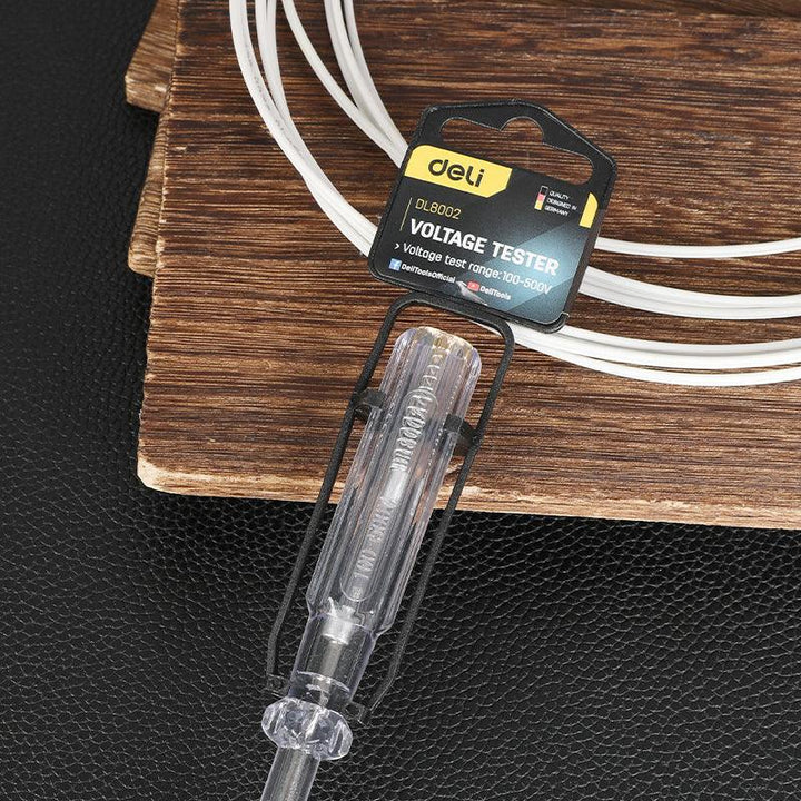 Deli Voltage Test Pencil (100-500V) - مفك تاست كبير