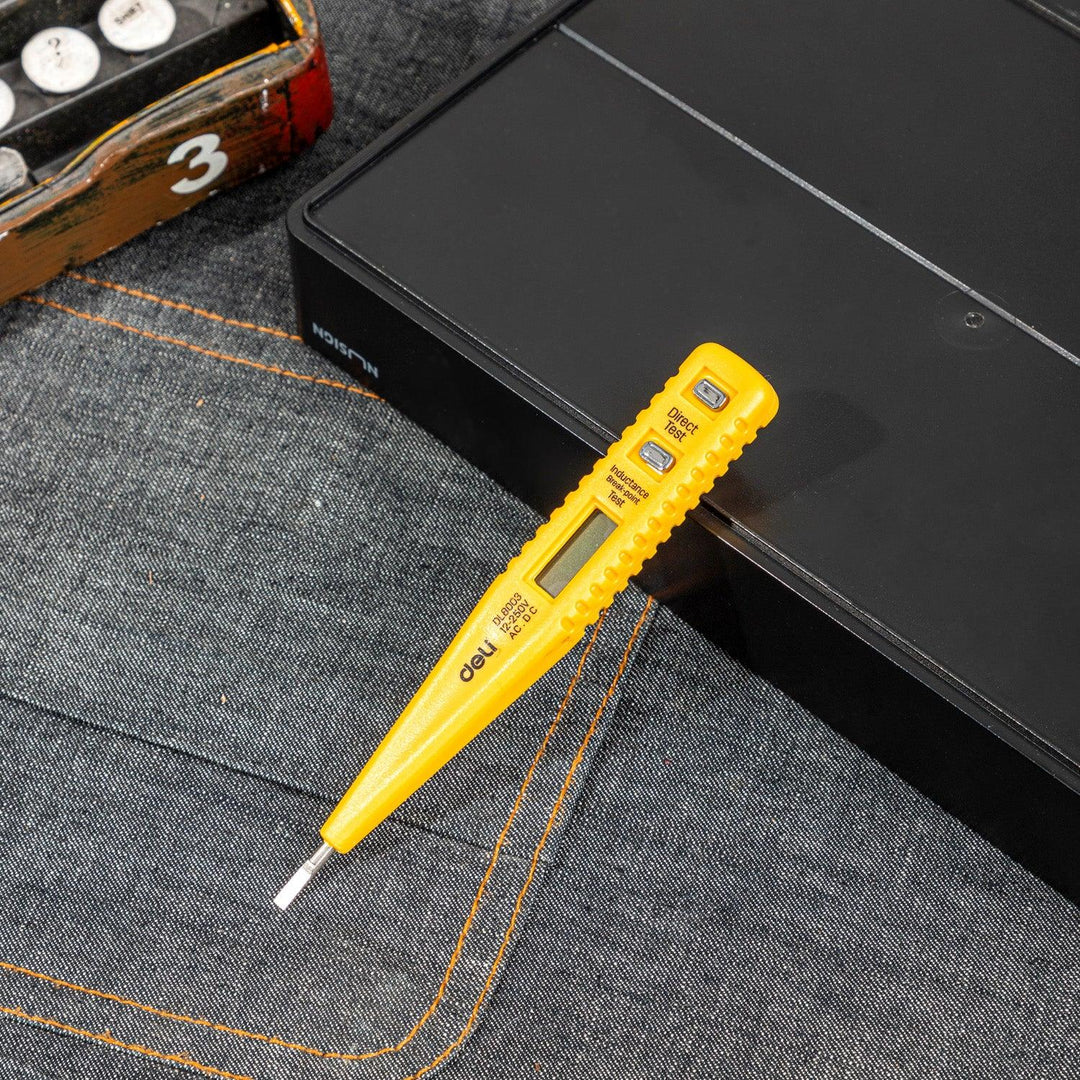 Deli Voltage Test Pencil (12-250V) - مفك تاست ديجيتال