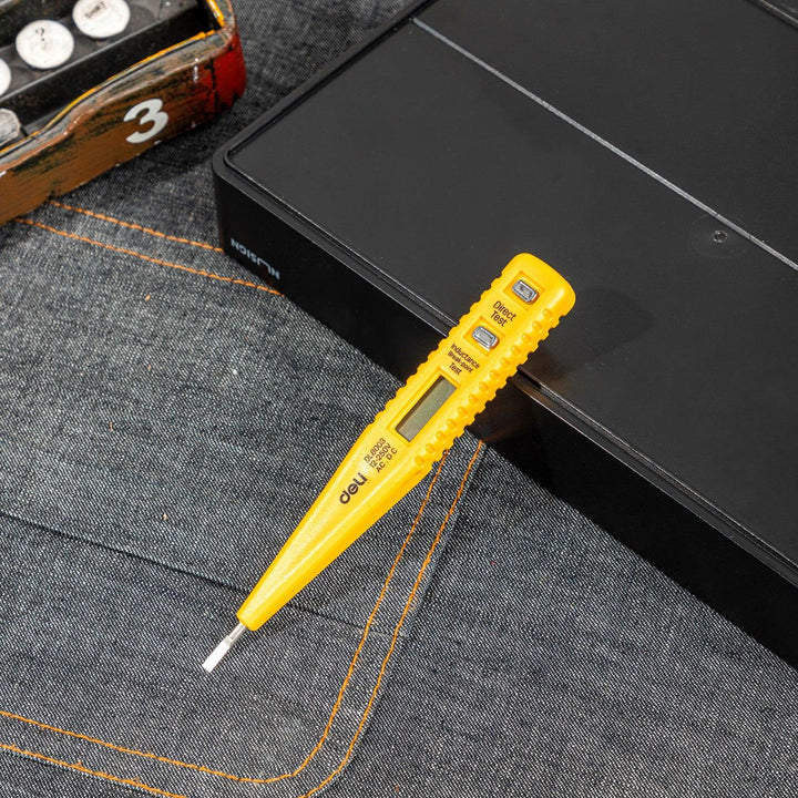 Deli Voltage Test Pencil (12-250V) - مفك تاست ديجيتال