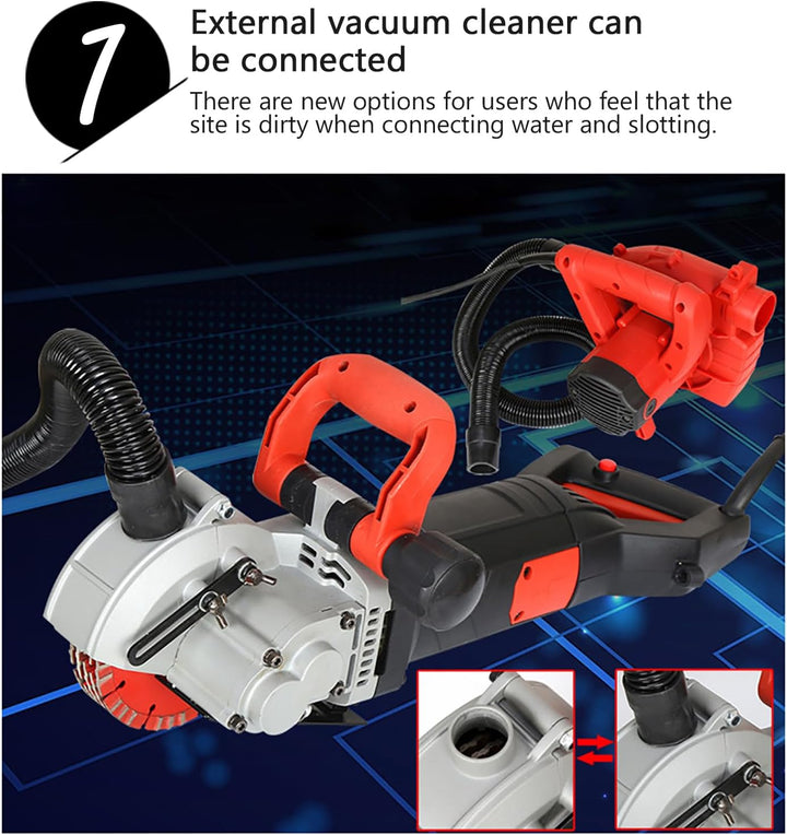 6800W Industrial Concrete Wall Cutting Machine (5 Discs) - ماكينة قصّ حيطان الباطون الصناعية