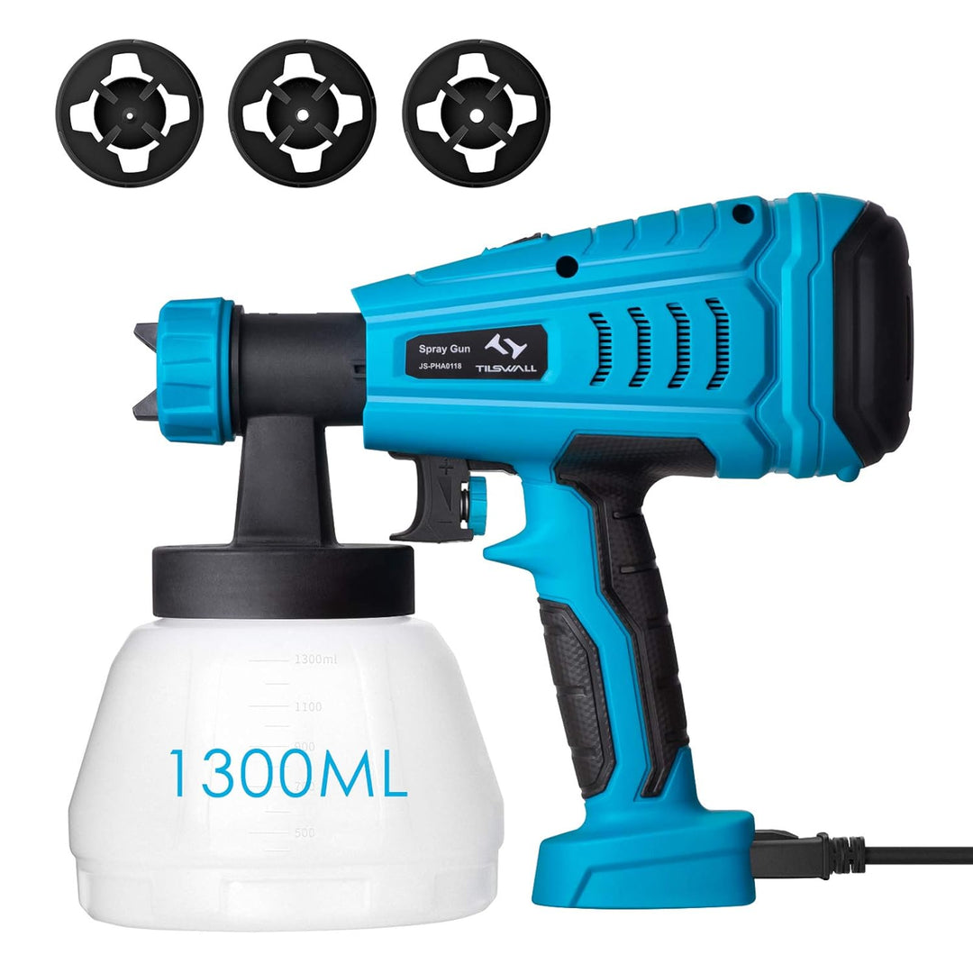 630W Paint Spray Gun - 3 Spray Patterns