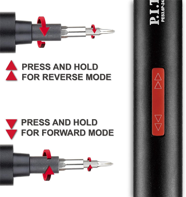 P.I.T Electric Precision Magnetic Screwdriver 26Pcs Set - مفك براغي كهربائي دقيق