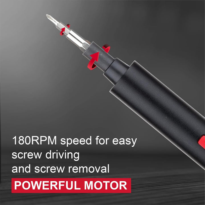 P.I.T Electric Precision Magnetic Screwdriver 26Pcs Set - مفك براغي كهربائي دقيق