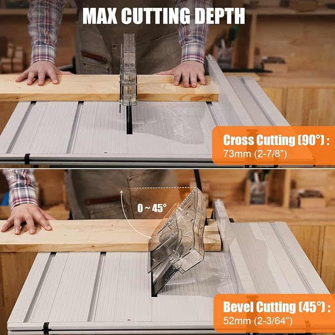 1800W Industrial Table Saw - منشار طاولة