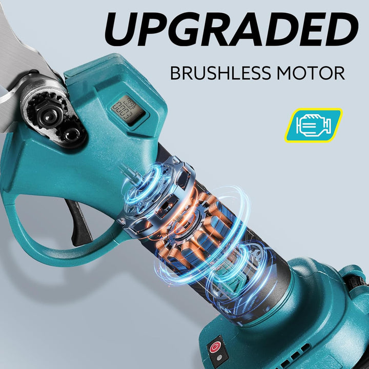 30mm Cordless Pruning Shears 2*21V Batteries