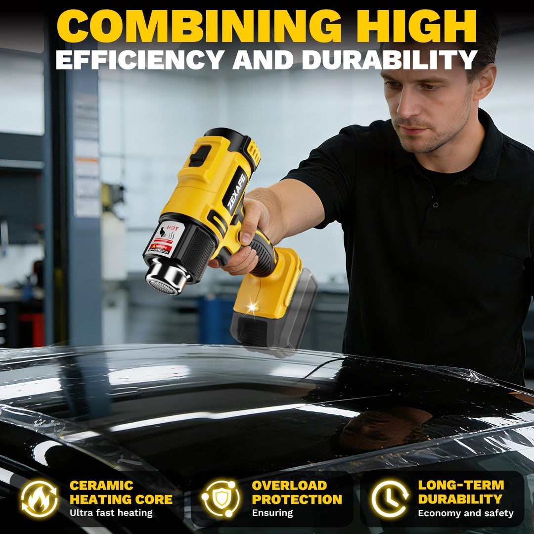 20V Lithium-Ion Battery Heat Gun - سشوار البطارية