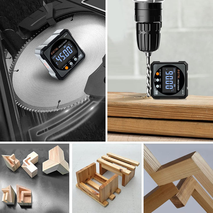 Digital Angle Inclinometer Magnetic Dual Laser - زيبا ديجيتال لقياس الزوايا
