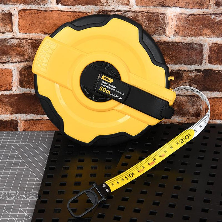 Fiberglass Measuring Tape (50m*14.5mm) - مازورة كيل براس فايبرغلاس