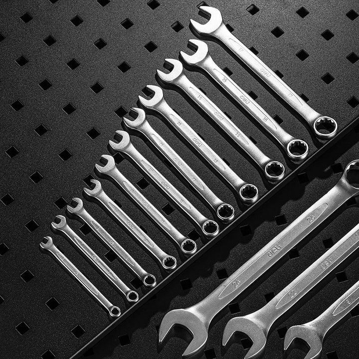 14 Pcs Combination Spanner Set - (14) طقم شق مسنن