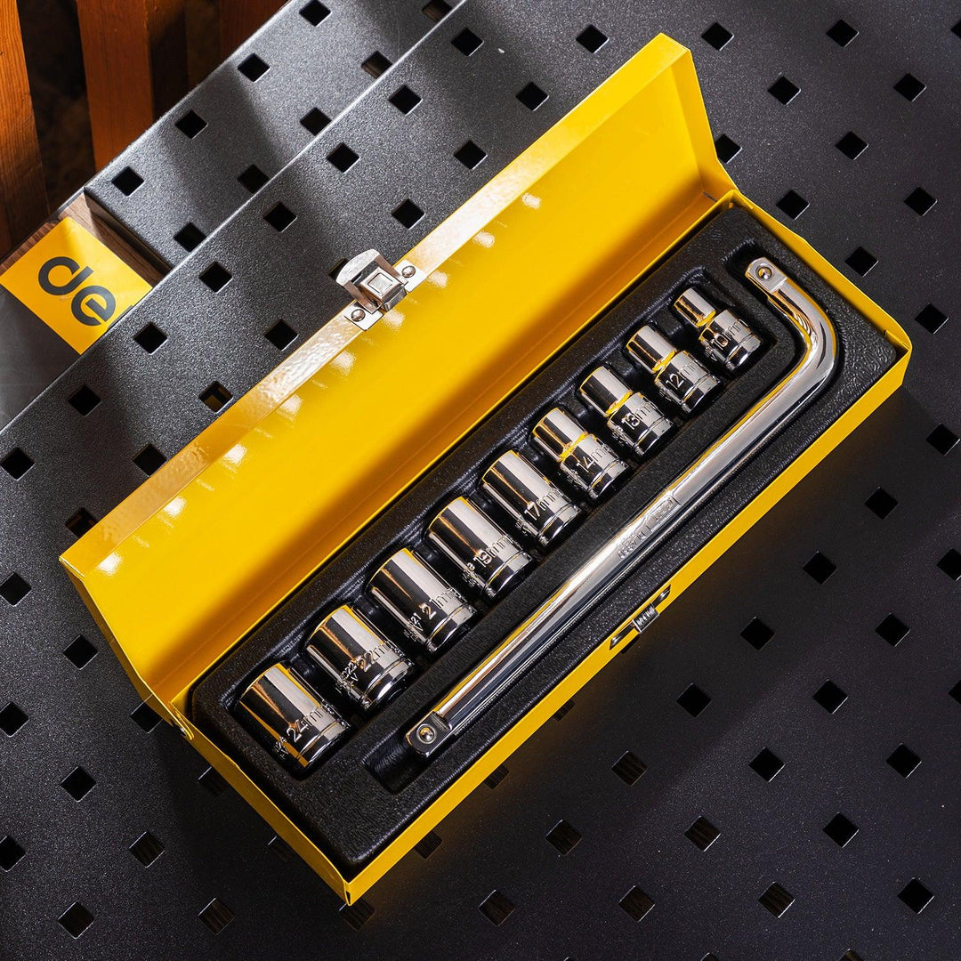 1/2" 24Pcs Socket Set - 24Pcs طقم 1/2" طربوش طقطاق