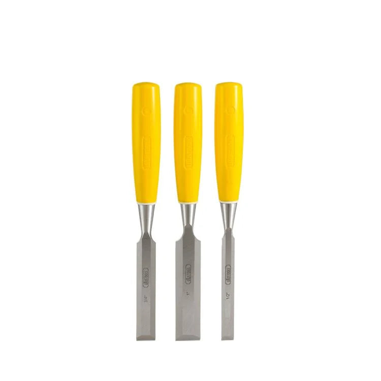 3Pcs Wood Chisel Set With Striking Cap 260mm - طقم ازميل خشب 3 قطع