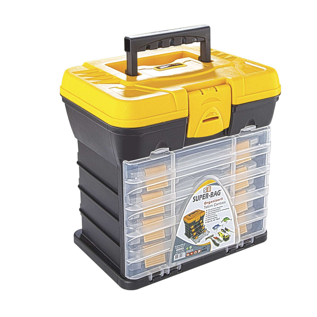 Parts and Tools Organizer with 4 Removable Drawers 27.5×18.2×28 cm - علبة تنظيم قطع