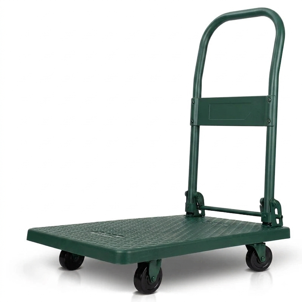 Foldable Flat Cart (Bearing: 150kg) (71.5 × 47.5 cm) - عربة مسطحة