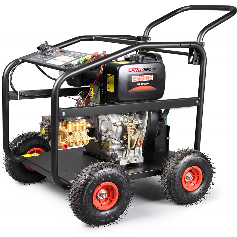 Diesel Powered High Pressure Washer 250Bar 10HP - مضخة غسيل مازوت