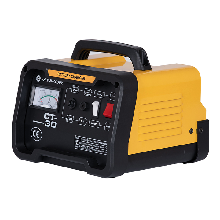 Portable Car Battery Charger 12V 24V CT30 - شاحن بطارية سيارة محمول