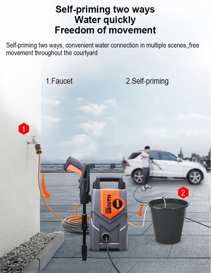 Harden 1400W High Pressure Washer (105Bar) - مضخة غسيل