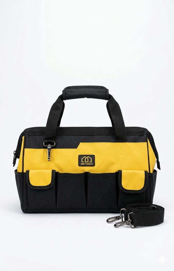 16-Inch Heavy-Duty Tool Shoulder Bag – 12 Pockets