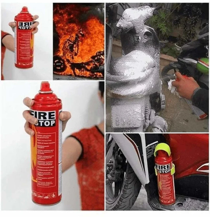 Fire Stop Instant Fire Extinguisher Spray 500ml - بخاخ إطفاء الحريق الفوري